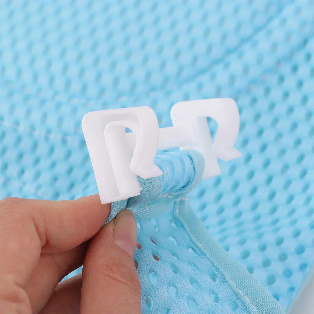 3 Color Adjustable Baby Bathing Net Cross-shaped Anti-slip Bathtub Support Net Infant Newborn Shower Pillow Mat Baby Nursing