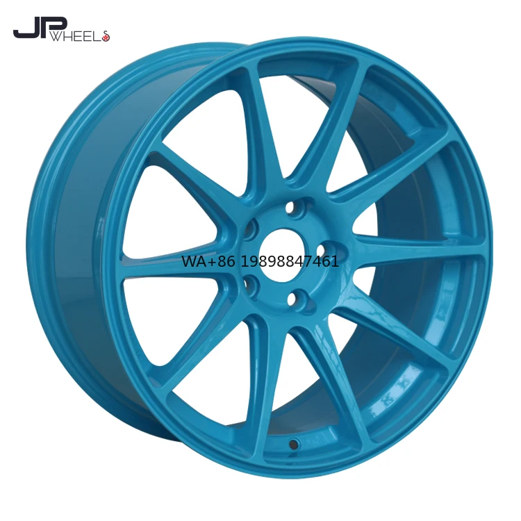 

New Orange Color Aluminum Alloy Car Wheels 5x100/114.3 5x112/100 17-18 Inch 40mm ET 100mm PCD Aftermarket #M1104