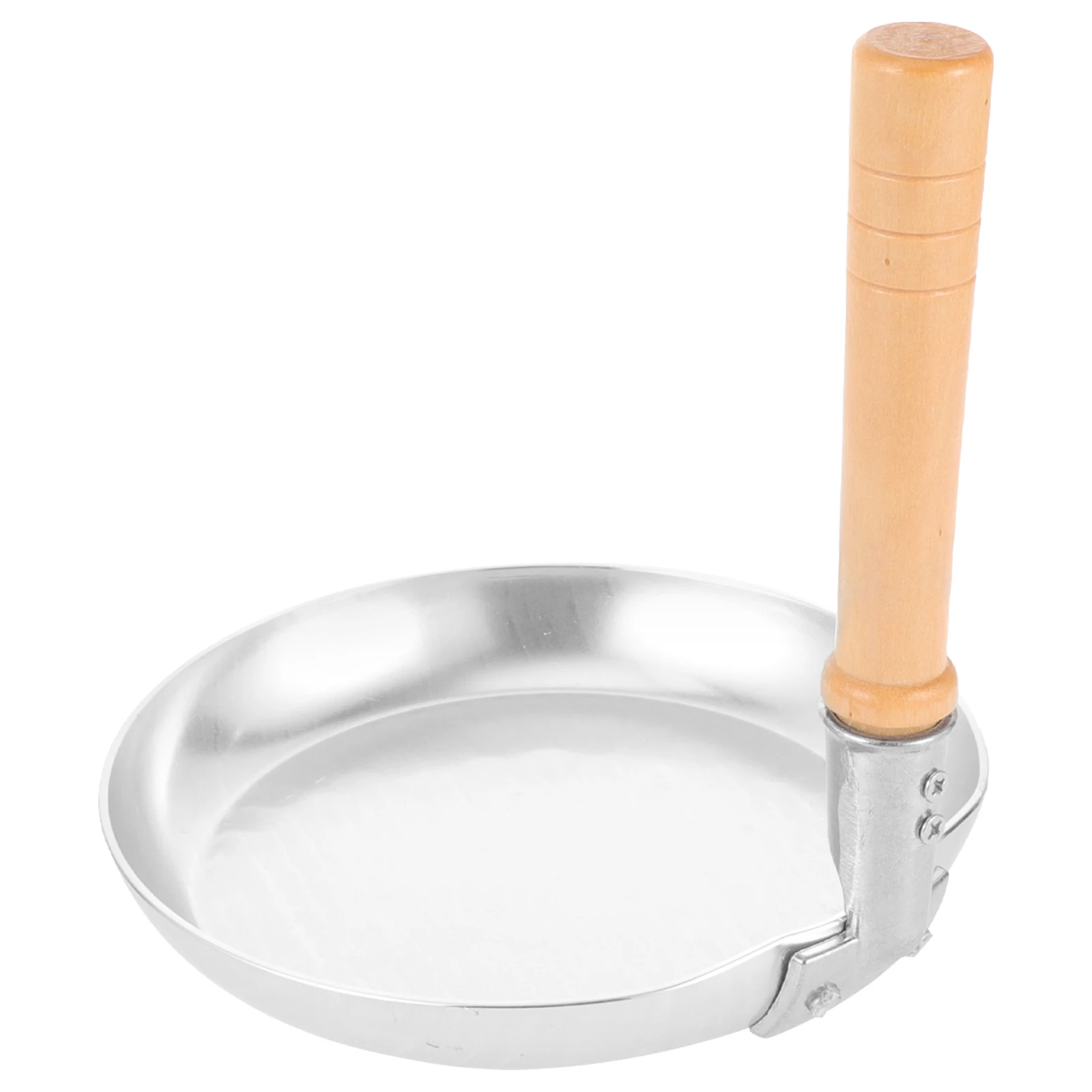 

Vertical Handle Frying Stainless Steel Mini Skillet Egg Fry Pan Multi Function Cooking Tool Non Stick Parent Child Pan