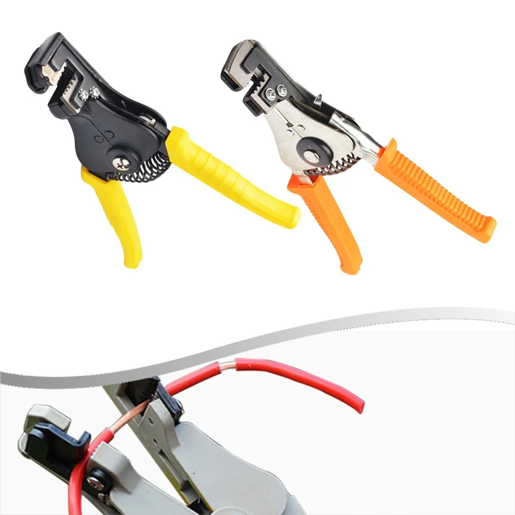 Crimper Cable Cutter Adjustable Automatic Wire Stripper Multifunctional Stripping Crimping Pliers Terminal Hand Tools