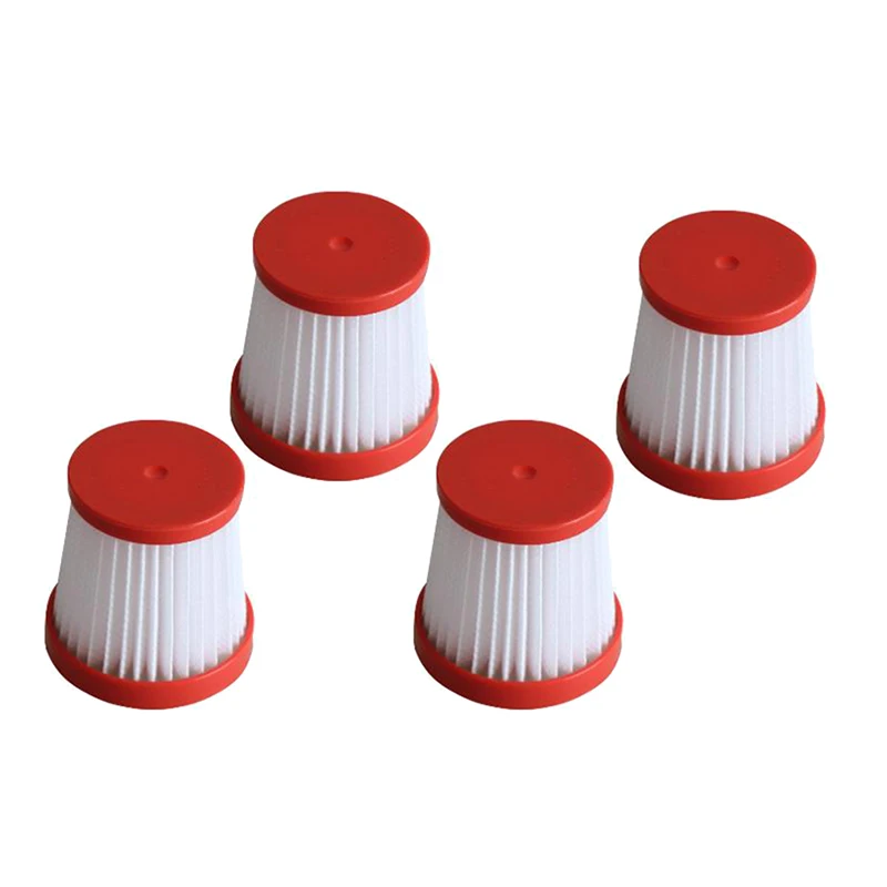 4Pcs Replacement Filter for Deerma VC01 Handheld Vacuum Cleaner Accessories HEPA Filters Dust Collector Aspirator Parts