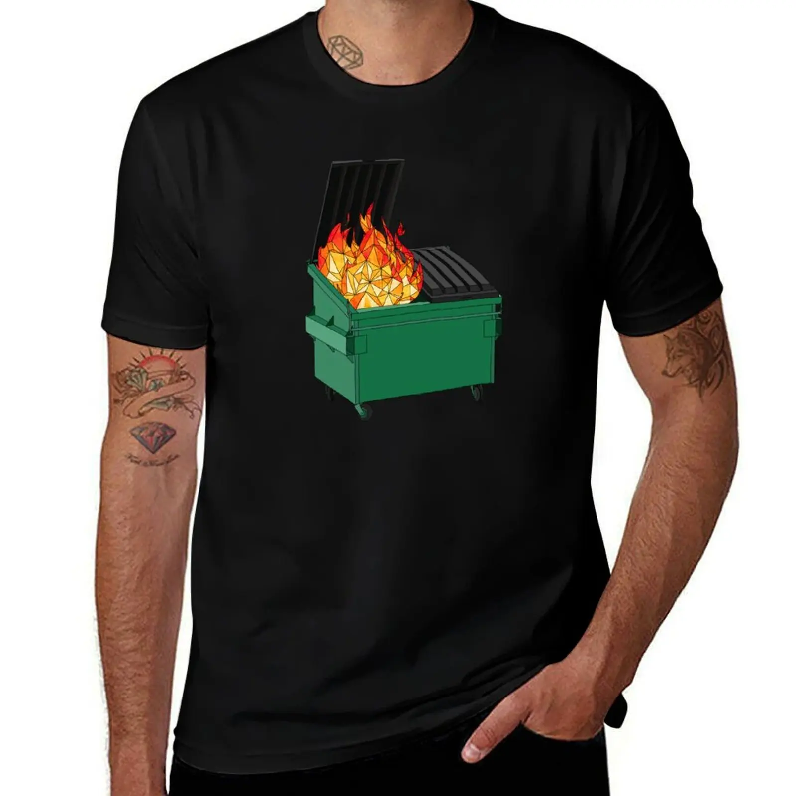 

This is a Dumpster Fire T-Shirt graphic t shirts for man funny t shirts man T-Shirt