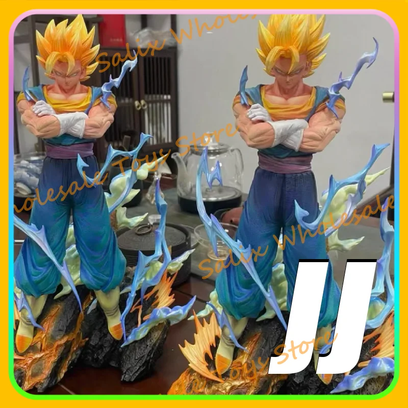 JJ مصنع جديد 33 سنتيمتر FXW فيجيتو لعبة دراغون بول فيجيتو الشكل سوبر سايان فيجيتو أنيمي الشكل Gk نموذج الشكل تحصيل اللعب
