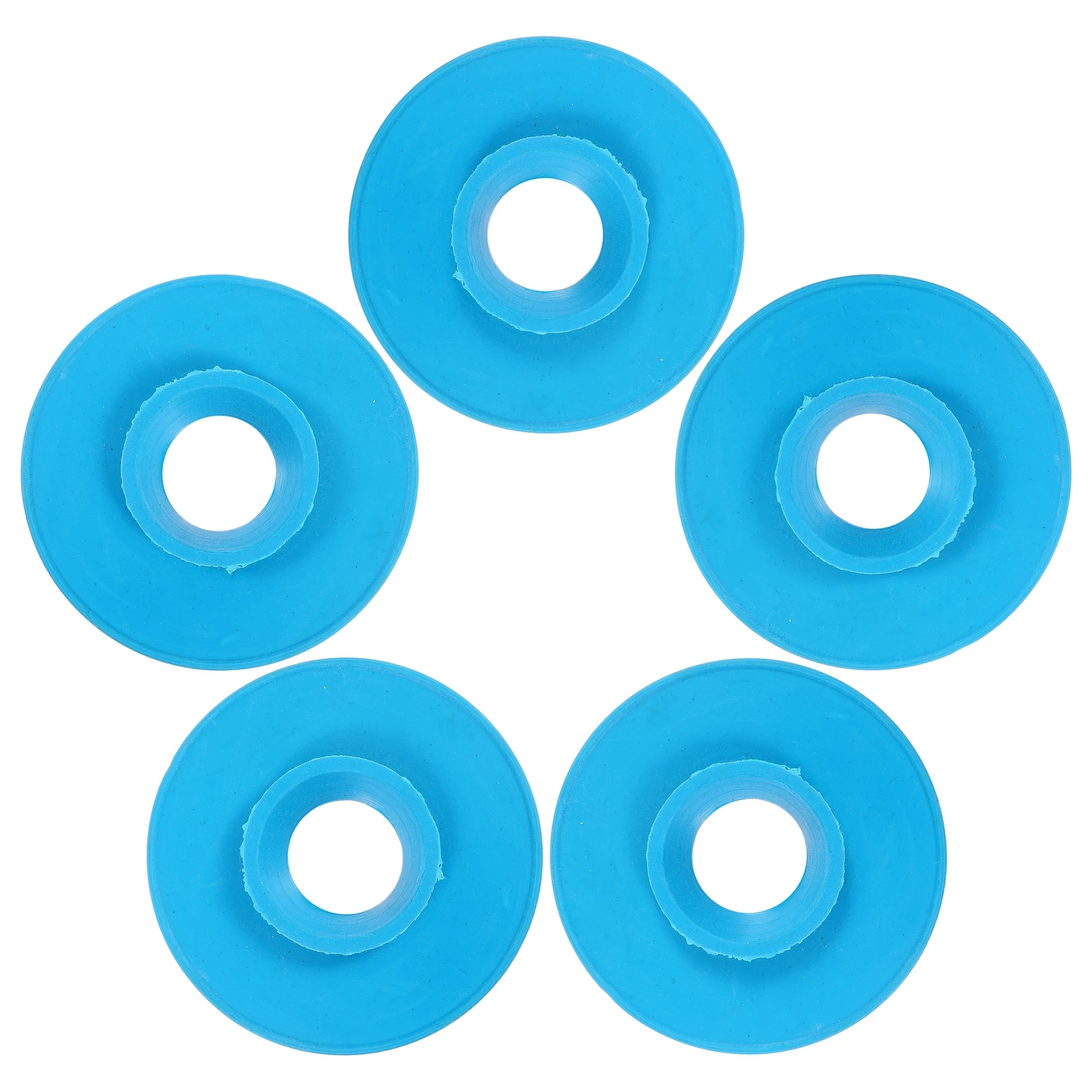 5pcs Adapter Funnel Filtration Adapter Rubber Filters Acid Alkali Resistant School Chemistry Filter Pads