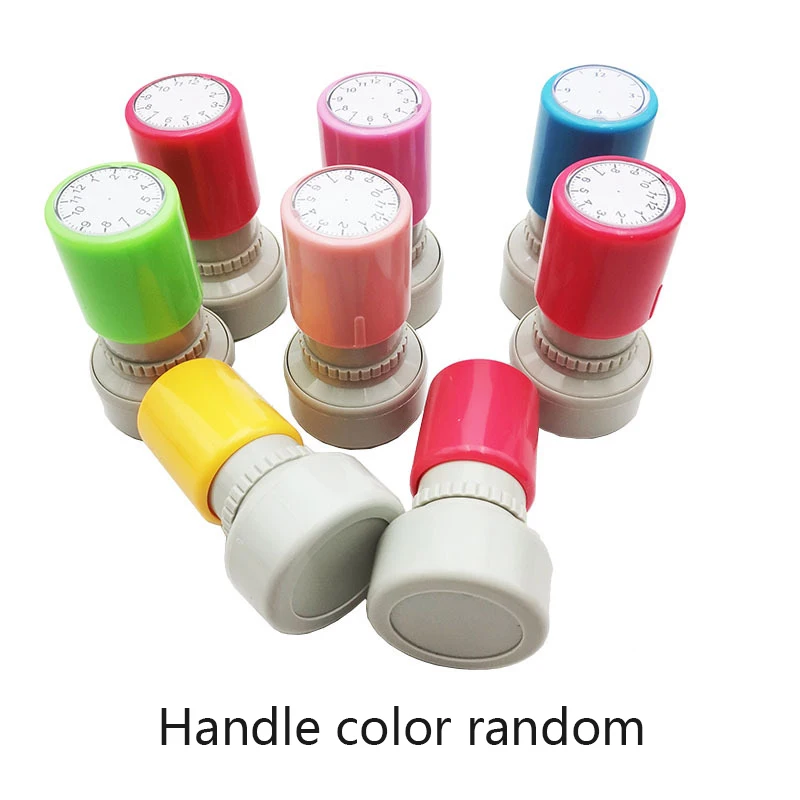 Tampon d'horloge, outils pédagogiques pour enfants, apprentissage sur la montre, outils pédagogiques pour étudiants de Style Multiple, fournitures scolaires Adis, 1 pièce