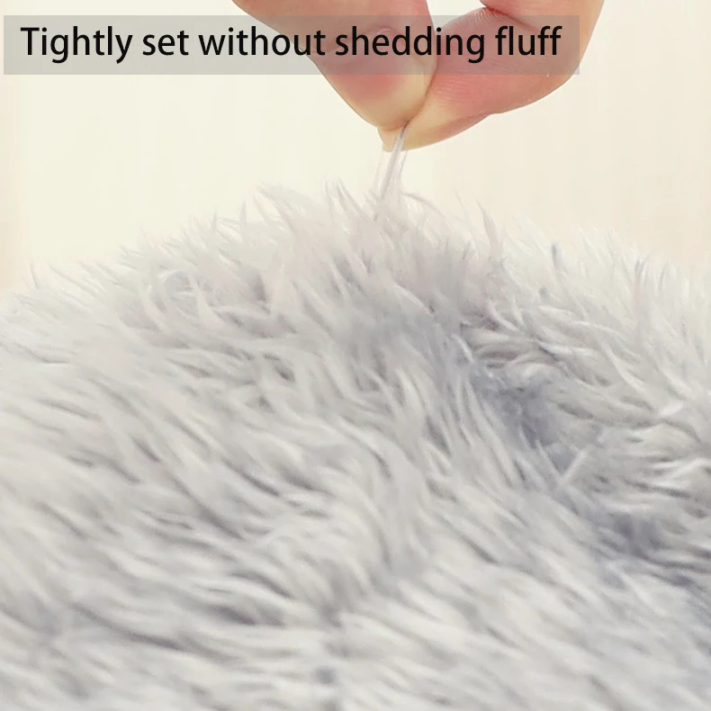 

TRALOW Women's Over Knee Fuzzy Socks Slipper Stockings Winter Fluffy Thigh High Leg Warmers Plush Sleeping Expose Toes At Home