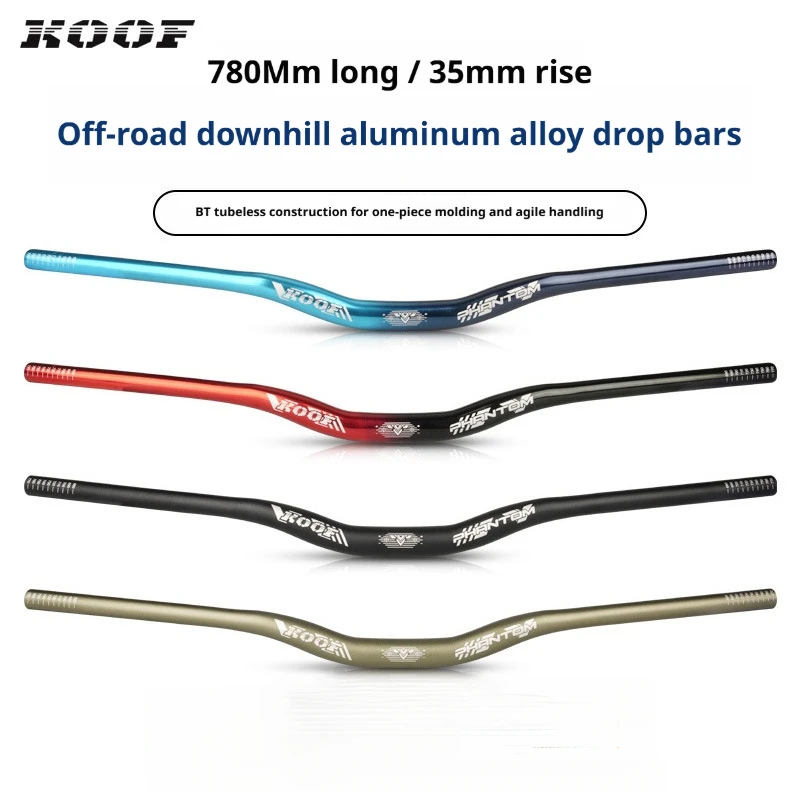 

Руль для велосипеда KOOF MTB, 31,8*780 мм, из алюминиевого сплава, высота руля 35 мм, для горных велосипедов, аксессуары для велосипедов