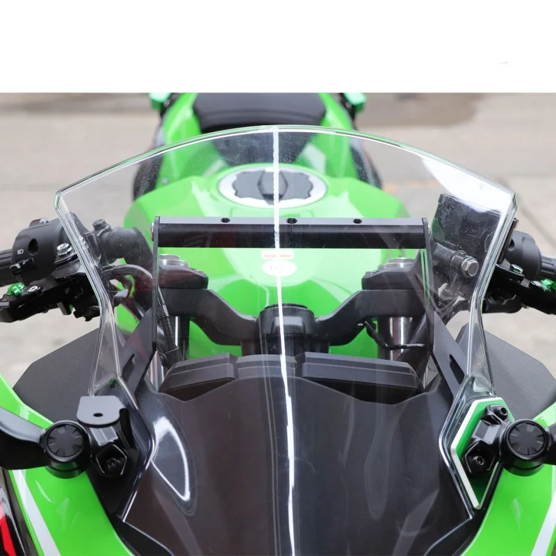 

Модифицированное крепление на лобовое стекло для телефона и навигатора, удлинительная штанга для видеорегистратора, горизонтальный кронштейн-удлинитель для Kawasaki Ninja 400 M