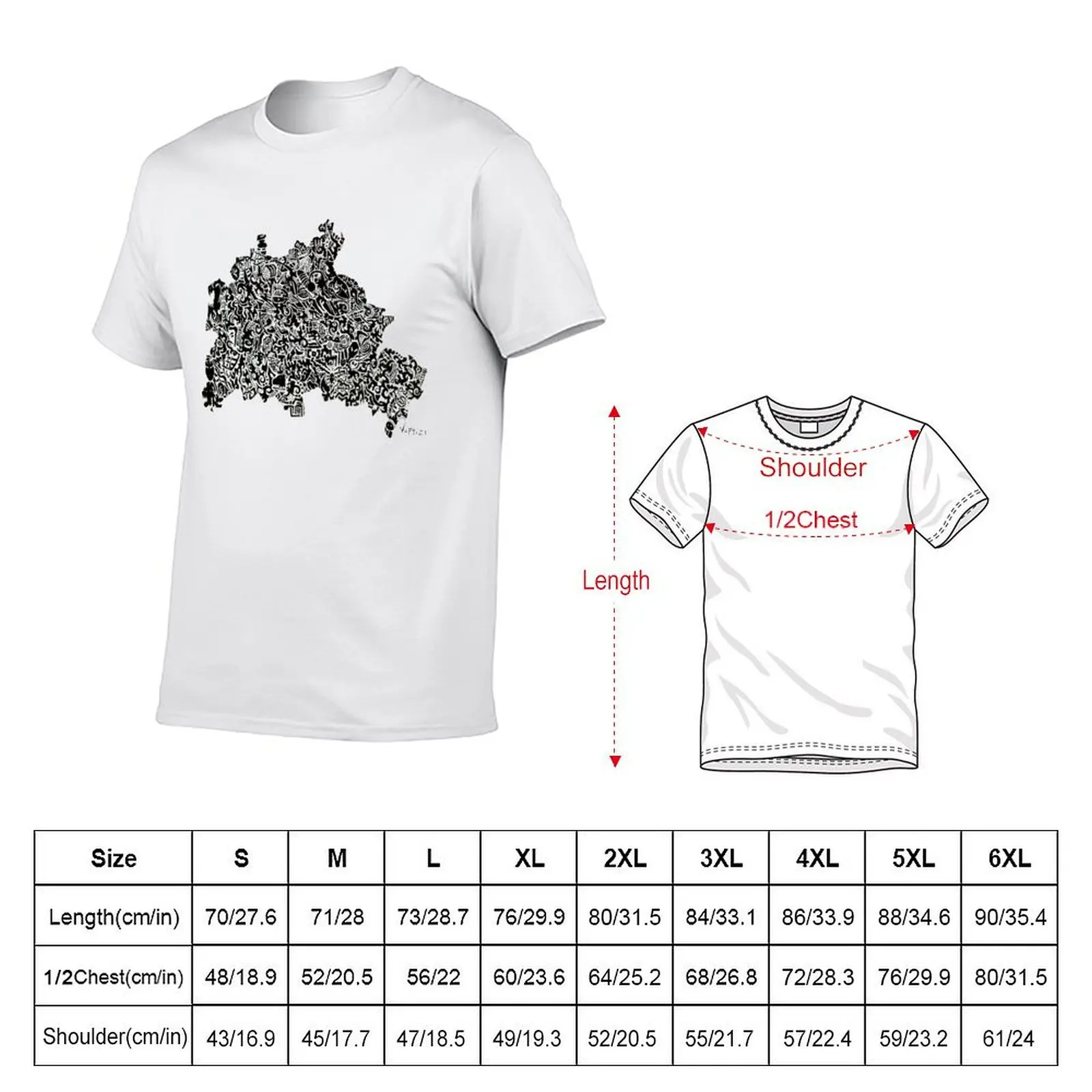 Berlin T-Shirt fashion shirts graphic tee shirt quick drying customizeds funny t shirts men