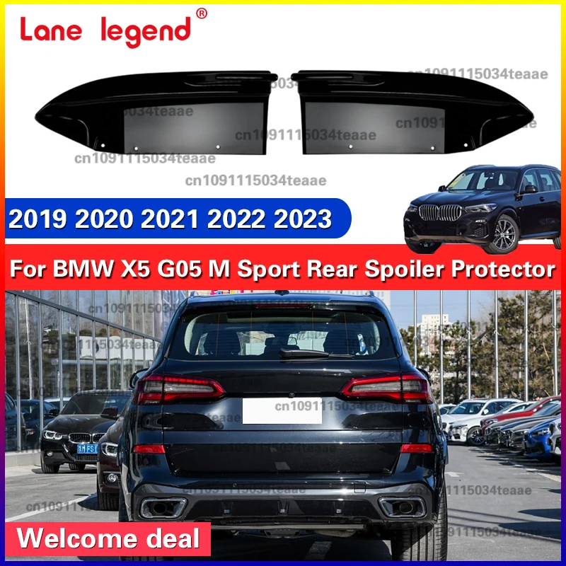 

Rear Bumper Spoiler Corner Protector Canards Diffuser Splitter Exterior Tuning For BMW X5 G05 M Sport 2019-2023 Accessories