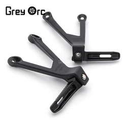 For Bmw M1000 Rr K66 S1000 K67 2019 2020 2021 2022 Black Chrome Rear Foot Pegs Pedal Footrest Bracket Kit Motorcycle Accessories