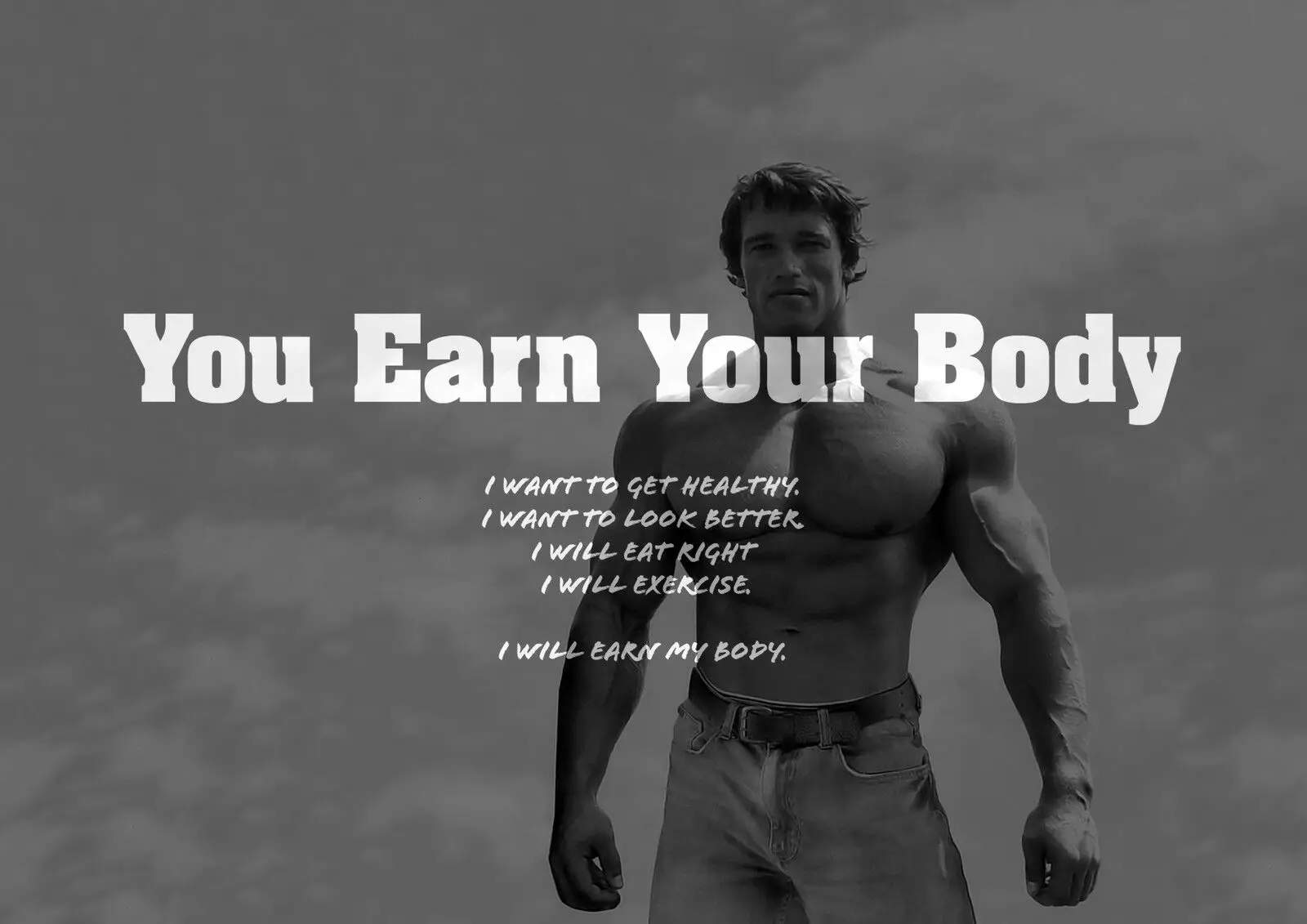 Arnold Schwarzenegger Motivation American Actor Model Bodybuilder Print Art Canvas Poster Living Room Decor Home Wall Picture