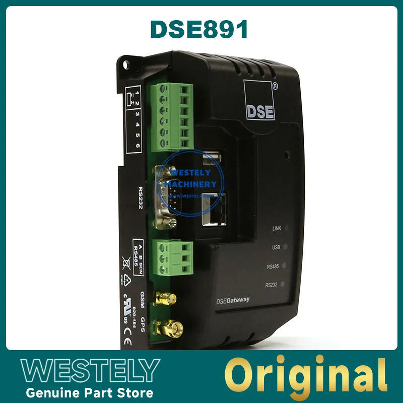 Original GenSet Electrical Distribution Input Expansion Control Panel Module DSE891 Diesel Generator Spare Parts