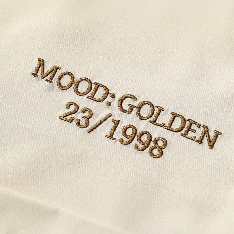 ELFSACK 2025 Autumn New Arrival Casual Loose Solid Letter Print Full Sleeve Shirt For Woman