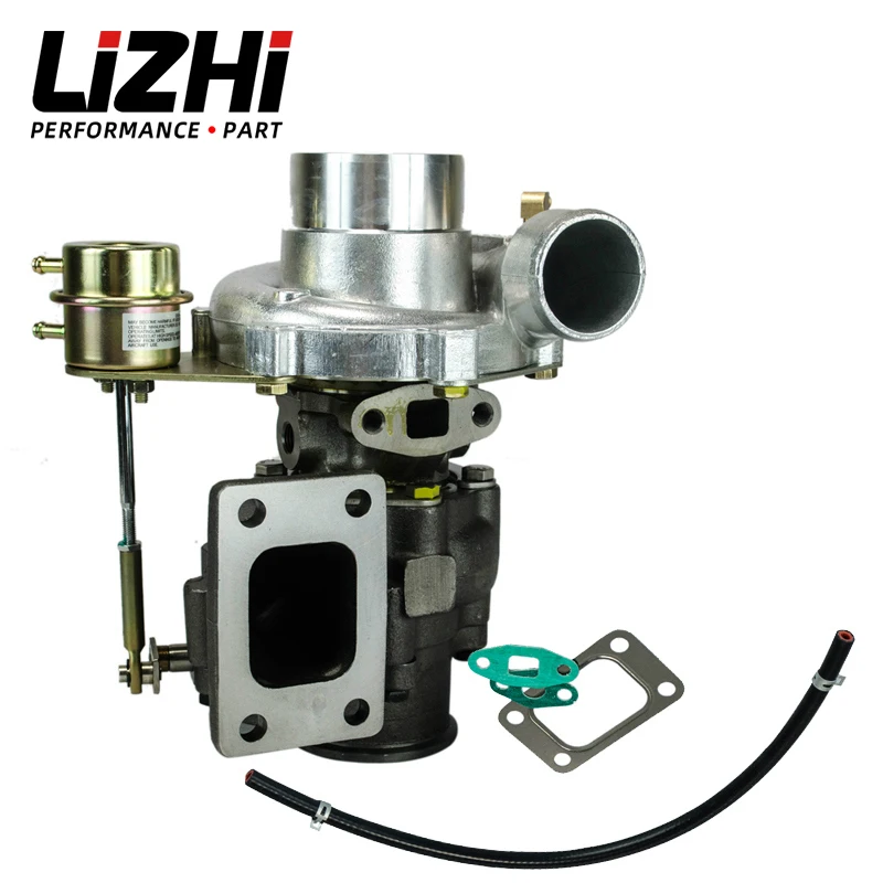 LIZHI - TURBOCHARGER T3/T4 INTERNAL WASTEGATE A/R:.60 cold,.63 hot  t3 flange 