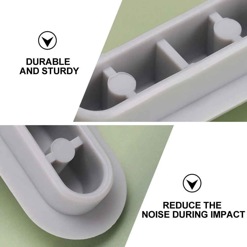 

6pcs Toilet Seat Bumper Pad Universal Fit For Bidet Toilet Seat Gasket Anti-Slip Cushioning Mat Durable Protection