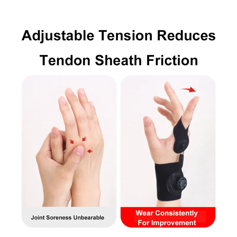 A98I-arthrite soulagement de la douleur attelle doigt correcteur orthèse fixation redresseur Protection pour main droite 1Pc doigt formateur