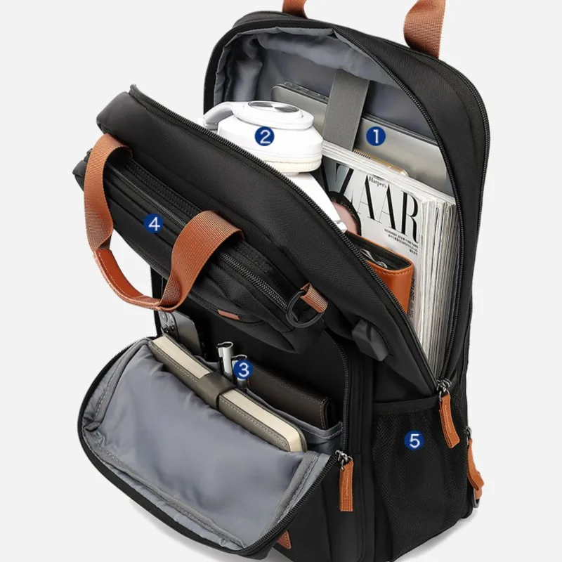 Bolsa de viagem expansível masculina com porta USB impermeável multifuncional de grande capacidade crossbody bolsa para laptop tote mochila hombre