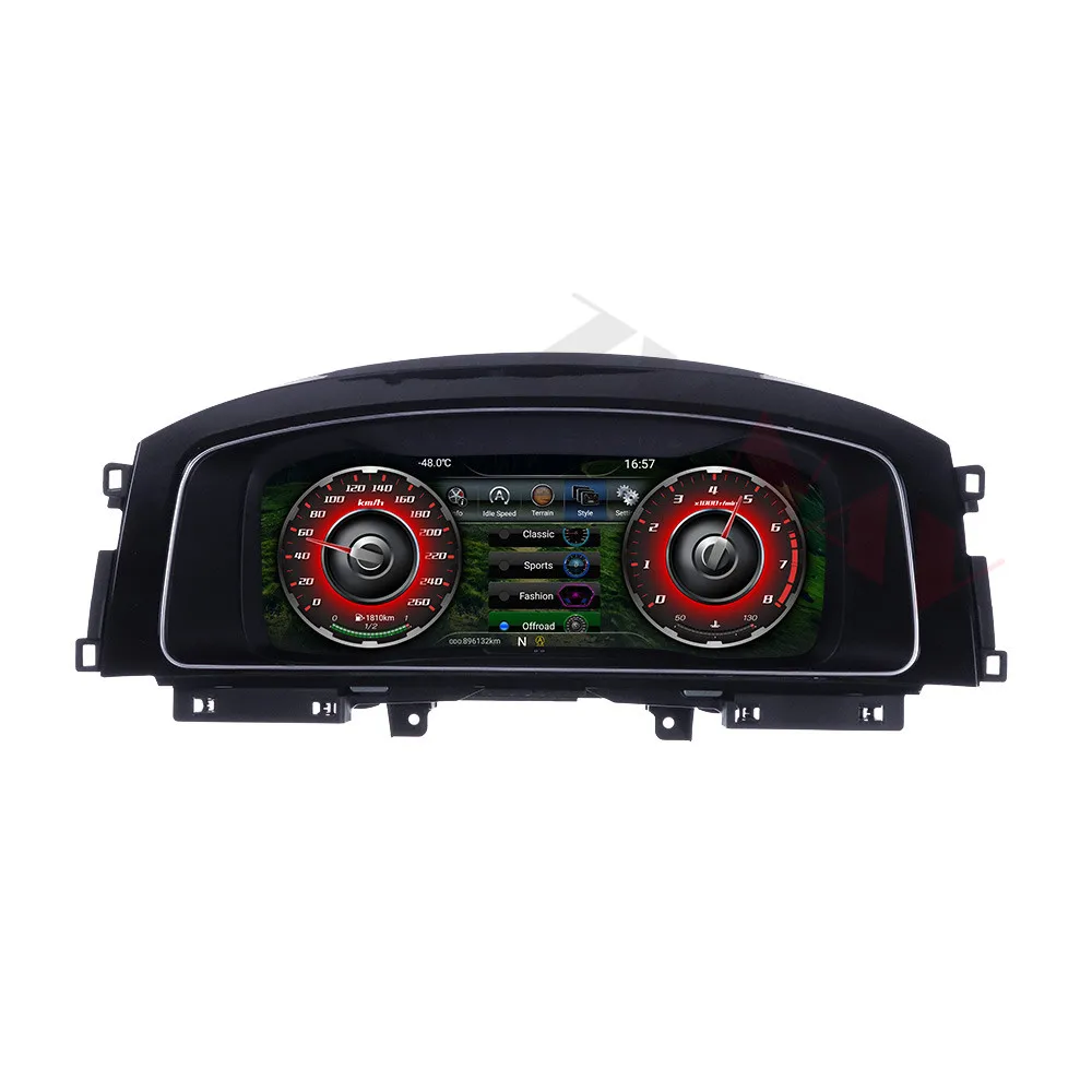 

12.3 Inch LCD Instrument Panel For Volkswagen Golf 2012-2018 Digital Instrument Cluster Speedometer Cockpit Screen Plug-play