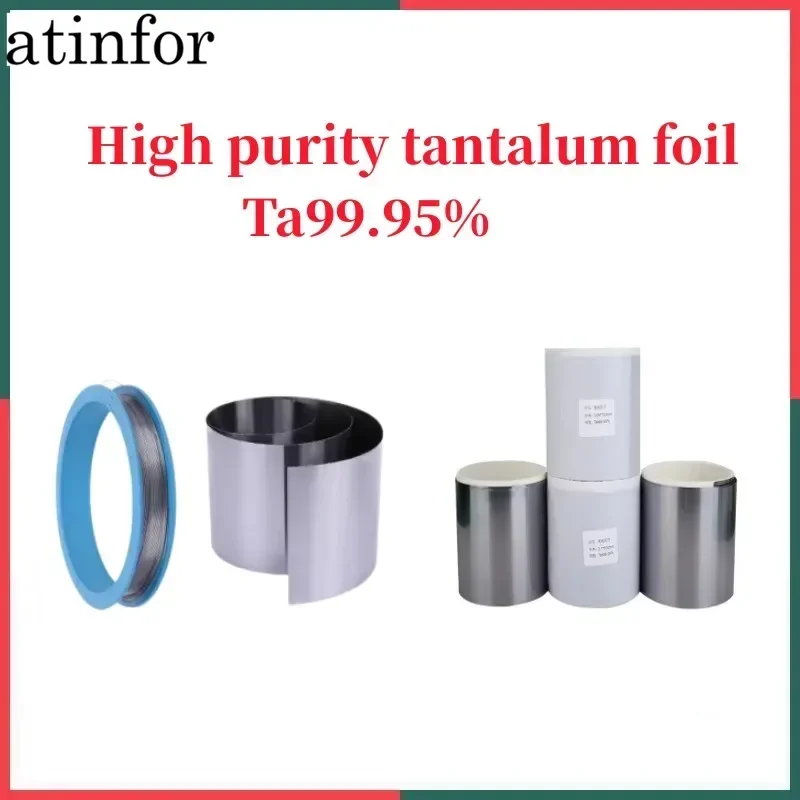 atinfor Ta99.95% High Purity Tantalum Sheet, Tantalum Foil, Tantalum Plate and Other Scientific Experiments