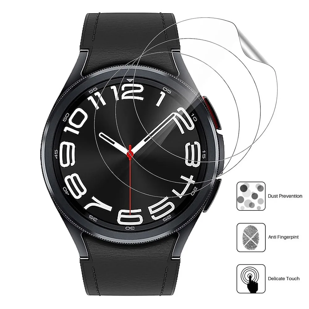

Гидрогелевая защитная пленка 3-12 шт. для Samsung Galaxy Watch 6 40 мм 44 мм, Защитная пленка для Galaxy Watch 6 Classic 43 мм 47 мм