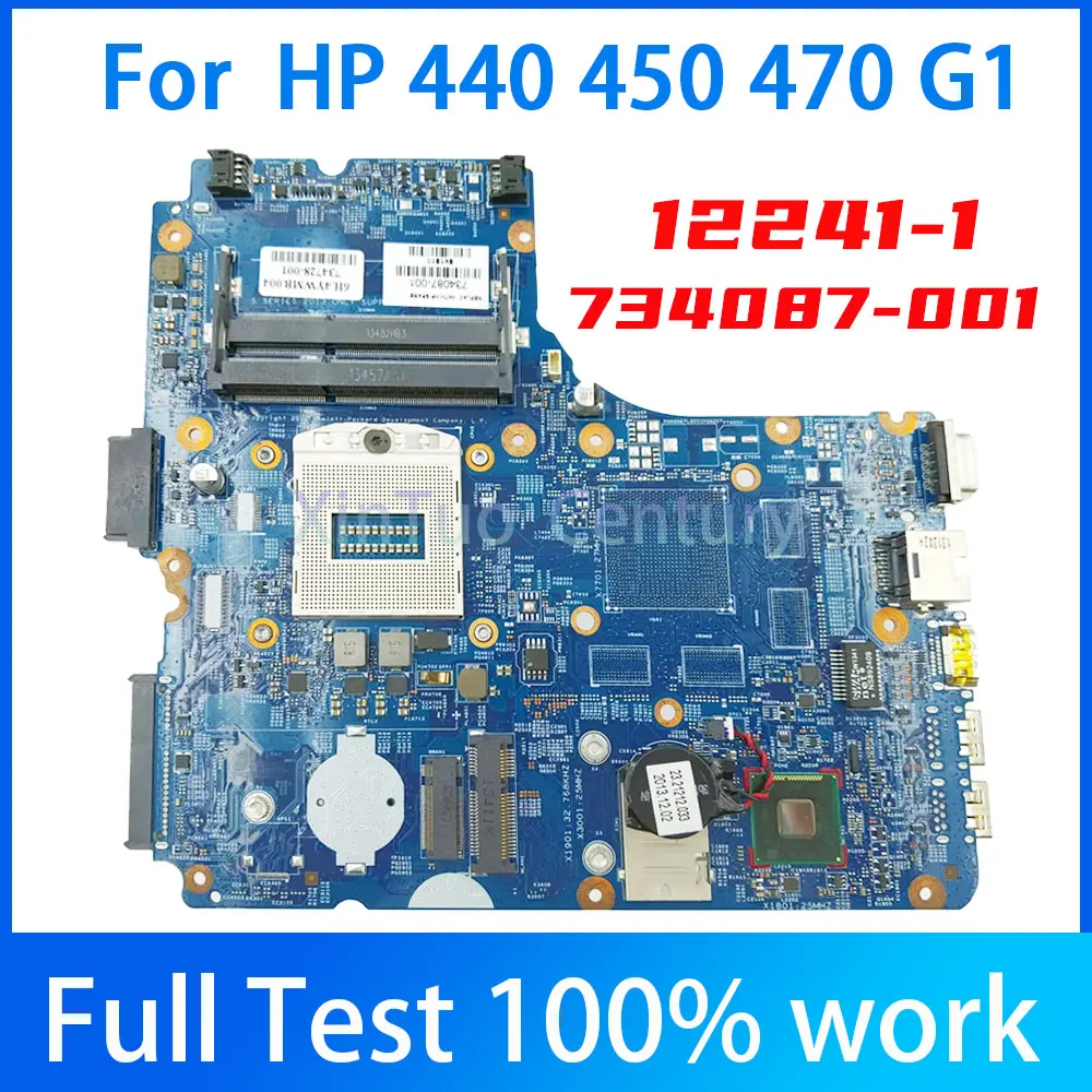 

12241-1 For HP ProBook 450 G1 450 G1 Laptop Motherboard HM85 734087-001 734083-001 734083-501 100% Tested Work