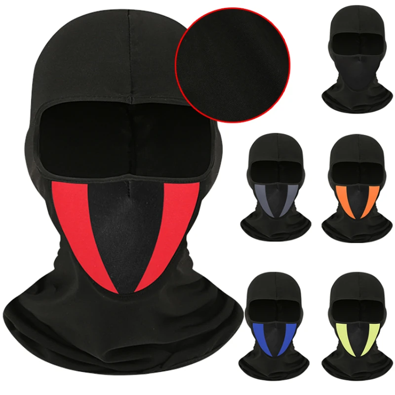 

Motorcycle Ice Silk Cycling Balaclava Mask Cover New Upgrade Windproof Headscarf Sunscreen Caps Motocycle Balaclava Face Mask