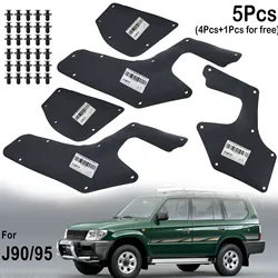 5X For Toyota Land cruiser Prado Colorado J90 1996-2002 Inner Fender Seals Engine Splash Shields Liner Apron Rubber Guard Clips