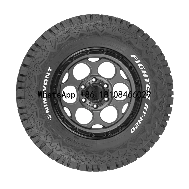 NINEVONT All Mud Off Road 4x4 Mud Terrain Tires Tyres Extreme Off Road 35X12.50R17LT Speed Level 121Q PR10 FIGHTER RT-H20