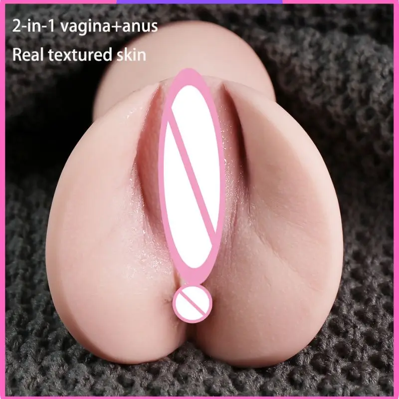 3D Realistic Silicone TPE Artificial Vagina, Sex Toy, Pocket Cat,real Butter, Male Oral Sex Toy，Adult Masturbation Aircraft Cup