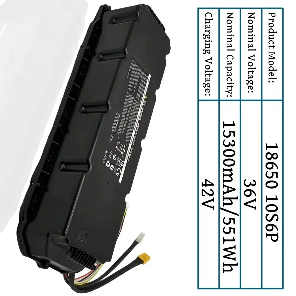 

For Xiaomi Ninebot G30 MAX No. 9 Electric Scooter Special 10S6P Li-ion Battery Pack 36V 15.3Ah Battery