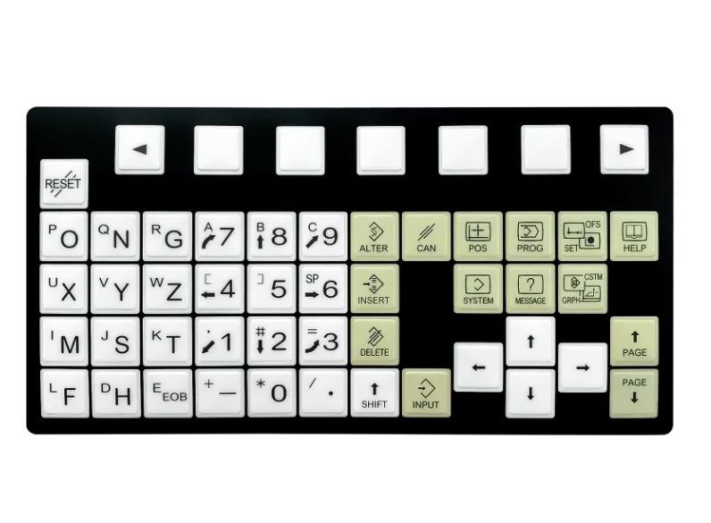 A98L-0005-0588 # T-M milling machine A02B-0309-K711 keyboard key protective film