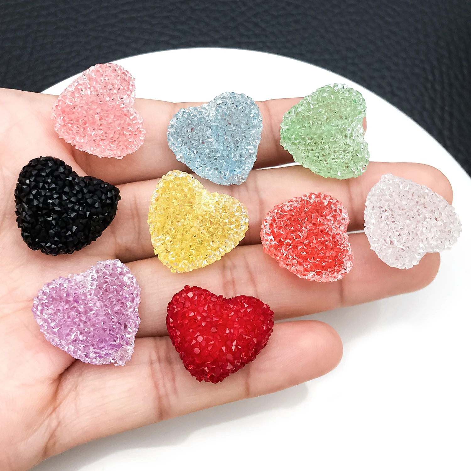 10pcs 17x19mm acrylic peach lo - đánh giá và giá Art Craft Handmade