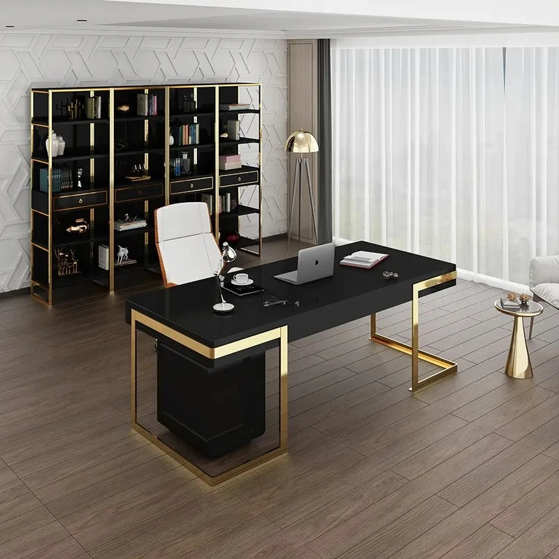 Modern Executive Desk  Office Table Simple  High End Manager Workstation for Home Office