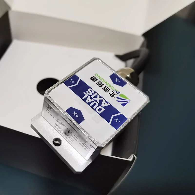 BWL325S Dual Axis Inclinometer Tilt Angle Sensor with Accuracy 0.1 Degree Resolution 0.01 Degree Clinometer Output Mode CAN