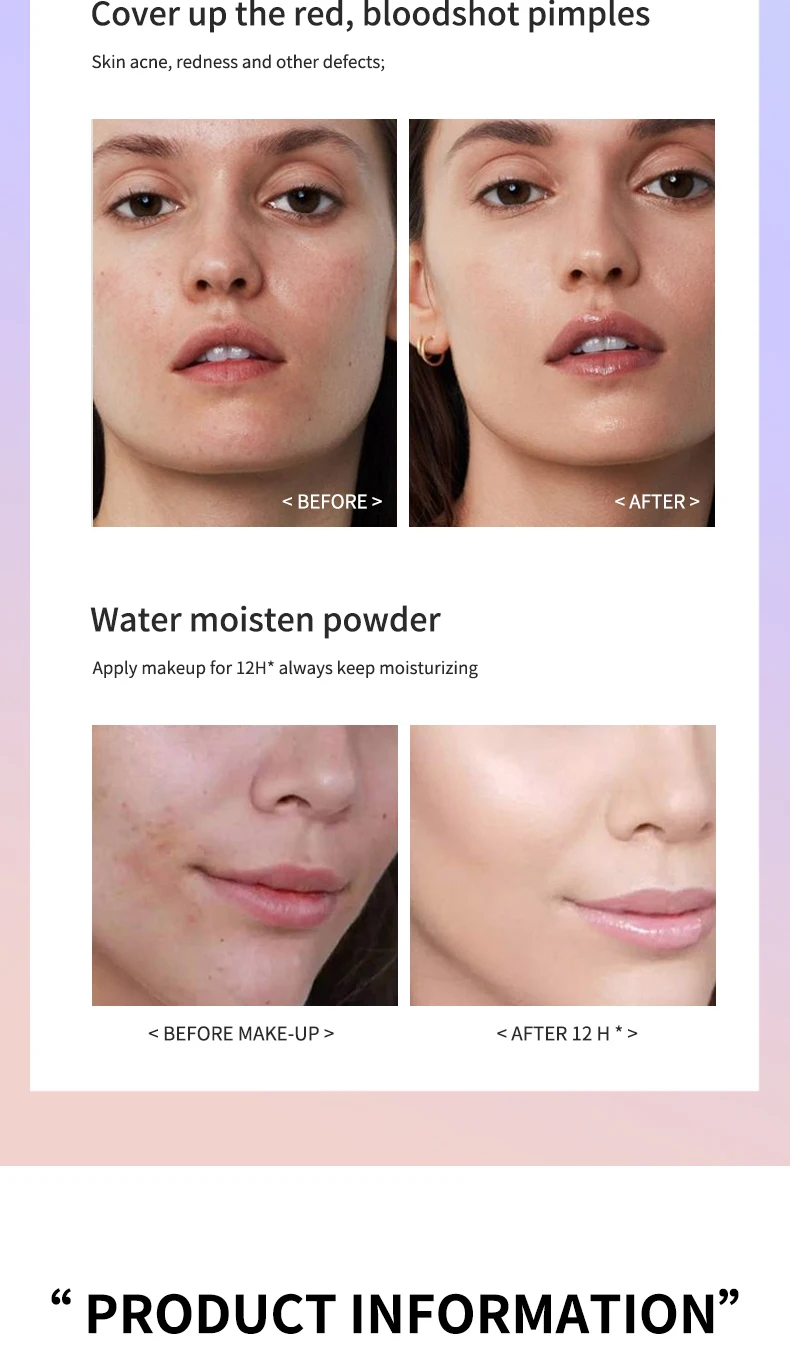 O'CHEAL One-Step Three Color Spiral Contour Isolation Primer Feuchtigkeitscreme Gesichtspflege Corrector Foundation Makeup Cosmetic – Detail 28