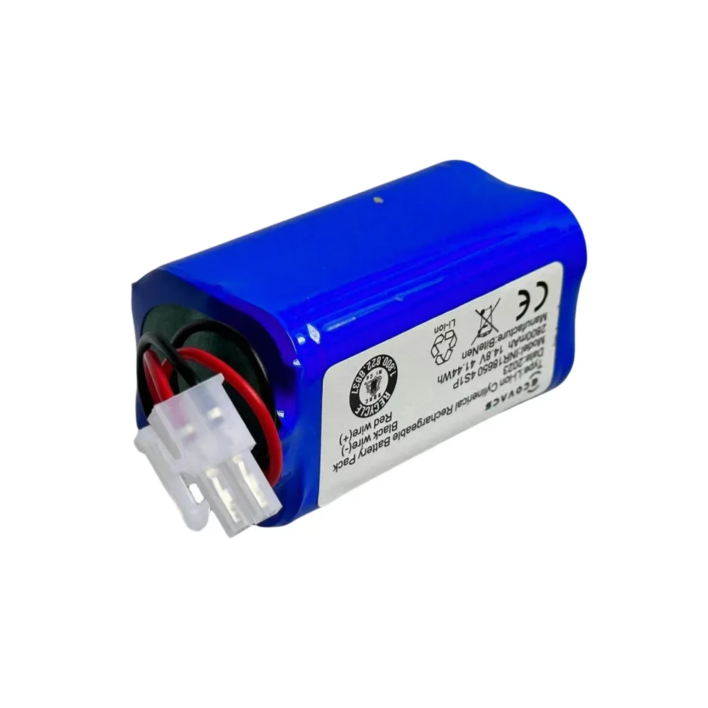 14.8V 2800mAh Proa9 V7S V7 iLife 4ICR19/65, Genio Deluxe 500 iLife V50 Pro robotická baterie