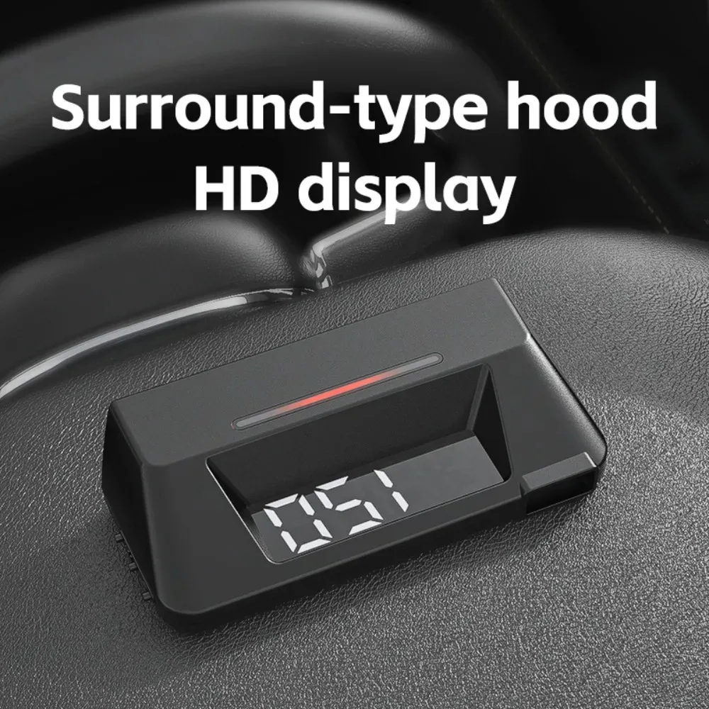 S100 رئيس يصل العرض obd مقياس إلكترونيات السيارات ضغط الزيت RPM سرعة السرعة الزائدة إنذار HUD عداد السرعة الرقمي