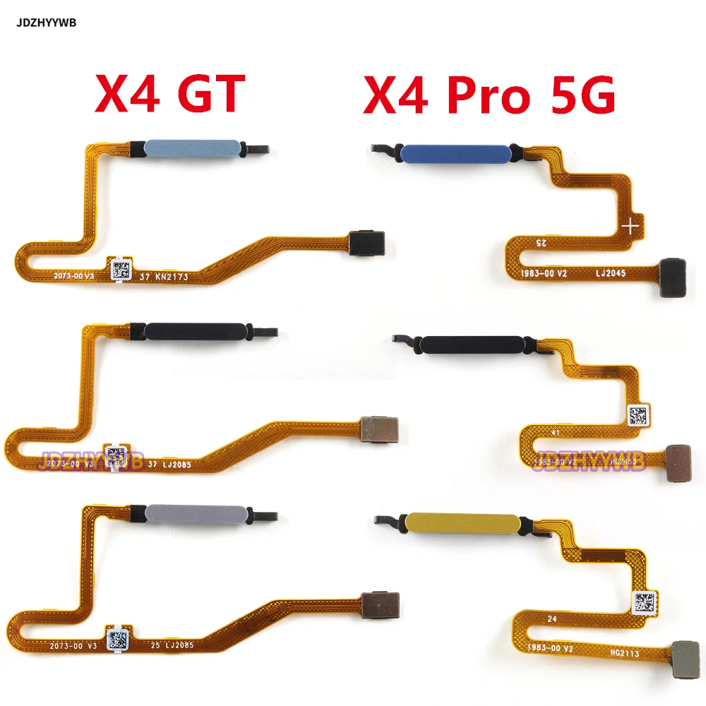 

For Xiaomi Poco X4 GT Pro 5G X4GT X4Pro Power Button Fingerprint Sensor Flex Cable Replacement Repair Parts