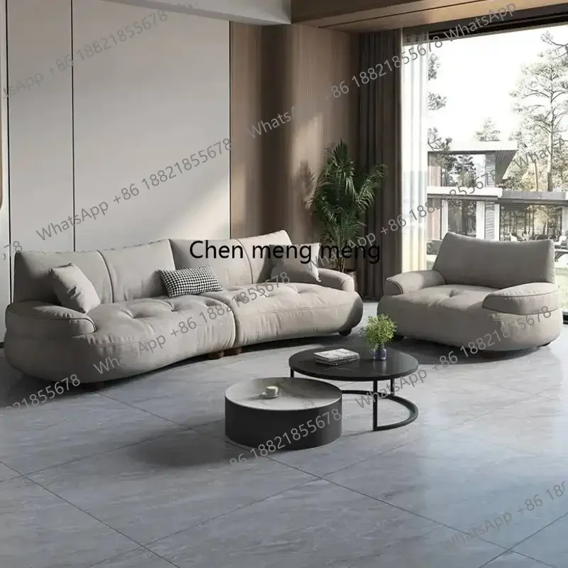 Minimalist Living Room Sofas European Designer Wooden Modern Daybed Sofas Recliner Nordic Italian Canape Salon Home Furniture