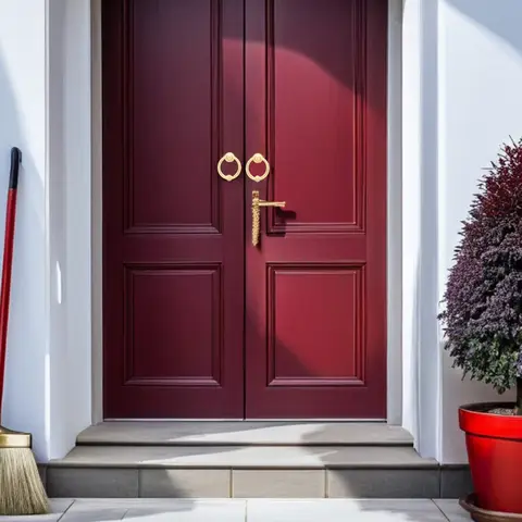 Luxury Classical Door Knocker Golden Zinc Alloy Round Metal Knockers for Front Door Decorations Unique Entrance Hardware