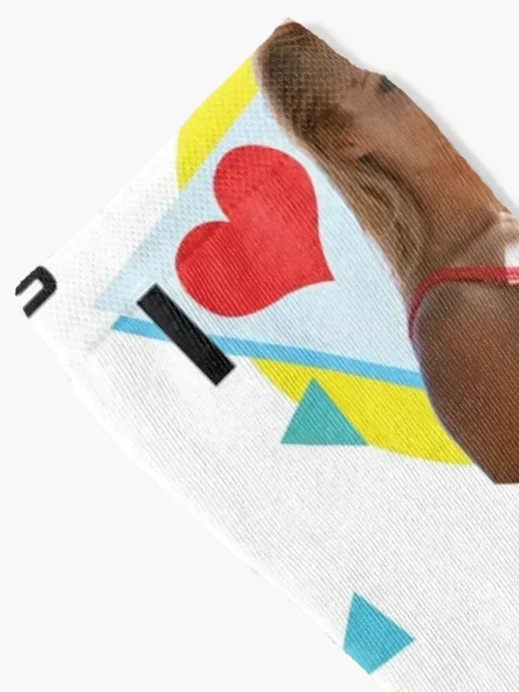 I love the 90's Socks cotton snow Rugby winter Socks Men's Women's