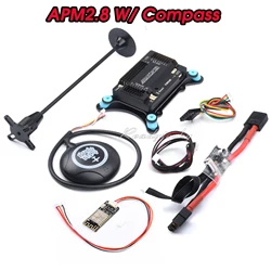 APM 2.8 APM2.8 ArduCopter Mega Flight Controller 8N GPS con bussola e modulo di alimentazione per F450 S500 Remote FPV RC Drone RC Airplane