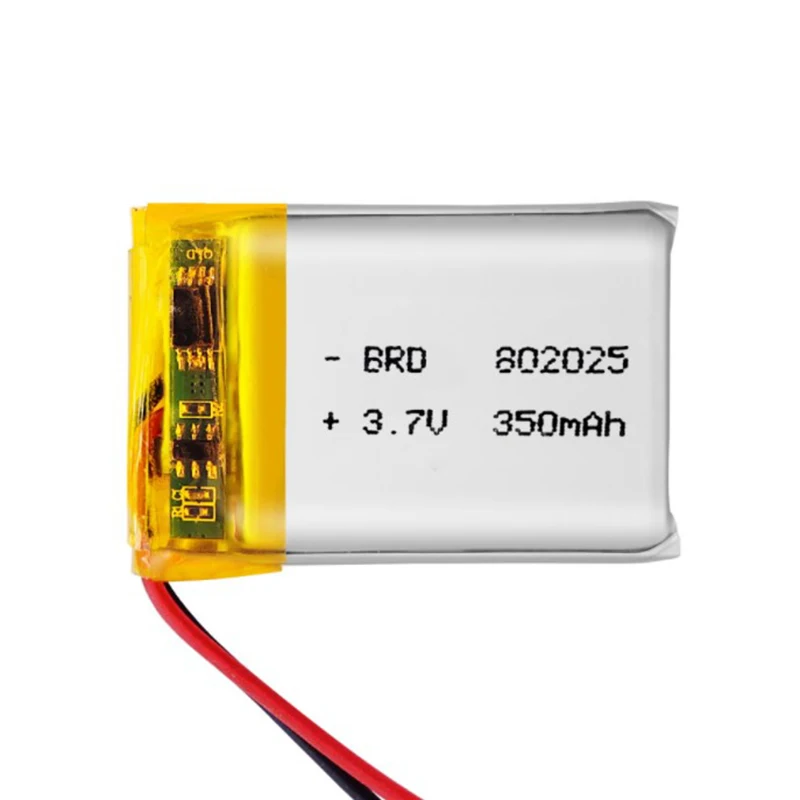 3.7V 350mAH 362937 2-przewodowy litowo-polimerowy akumulator litowo-jonowy do rejestratora zabawek GPS MP3 MP4 okulary Bluetooth Navigato