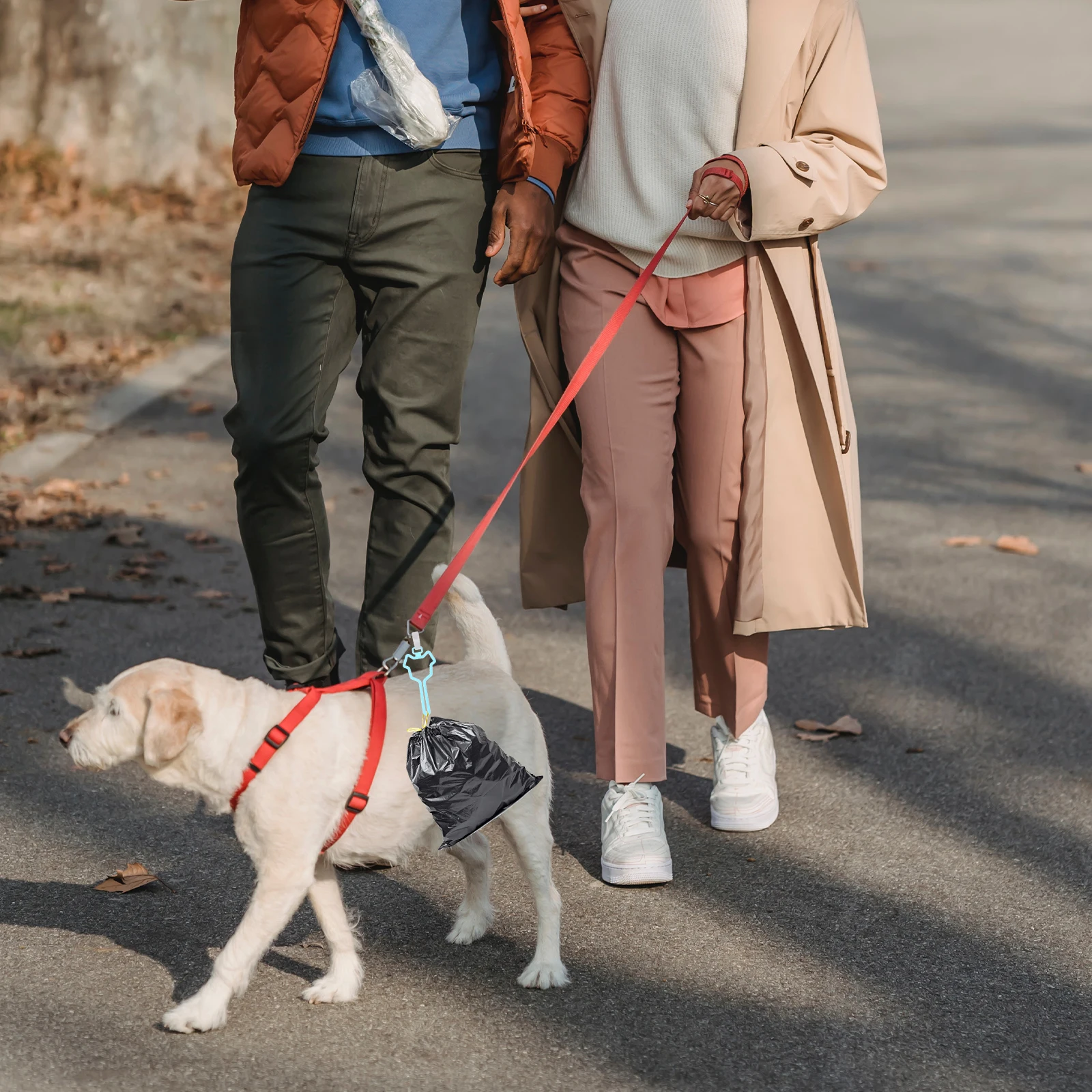 

5pcs Hands Waste Bag Fastener Poop Bag Holder Clip Waste Carrier For Leash Backpack Stroller Bike Pet Supplies