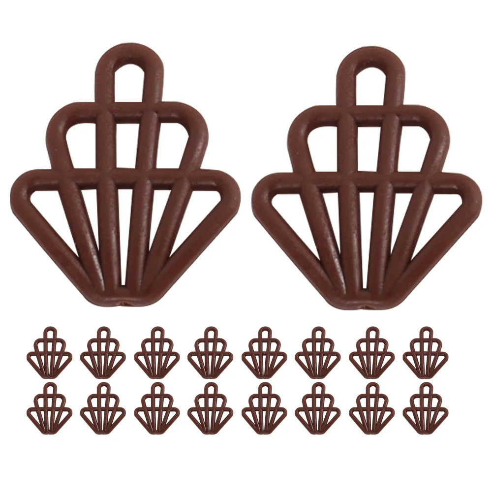 30 Pcs Chocolate Model Mini Food Decor DIY Phone Covers Charms House Chocolates Models Props