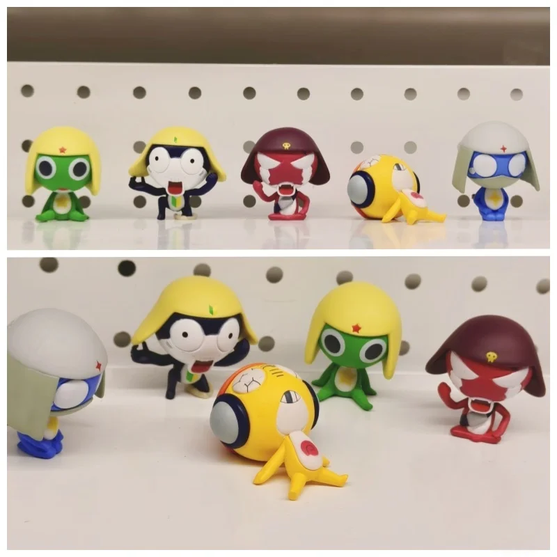 

Bandai Keroro Gunso Sergeant Frog Waiting Series 02 Gashapon Collectible Figures Desktop Ornaments For Anime Manga Fans