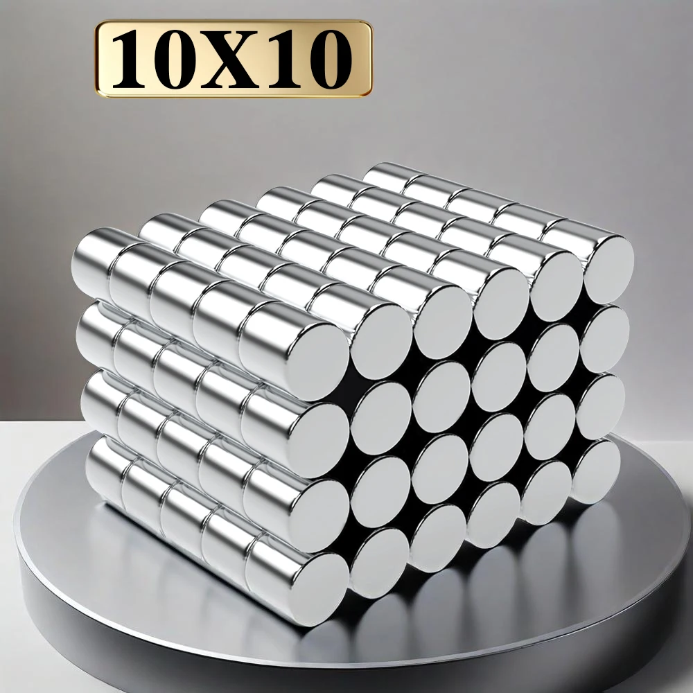 10 x 10 mm Imans Kühlschrankmagnete für Heimwerker, Büro, Whiteboard, Werkstatt, geeignete Werkzeuge, Zuhause, Arbeitsplatz