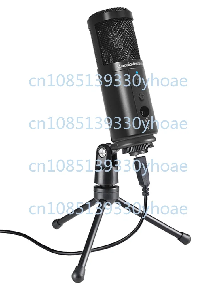 Atr2500 Capacitance Mic Recording Equipment Live Stream Microphone Computer Desktop USB