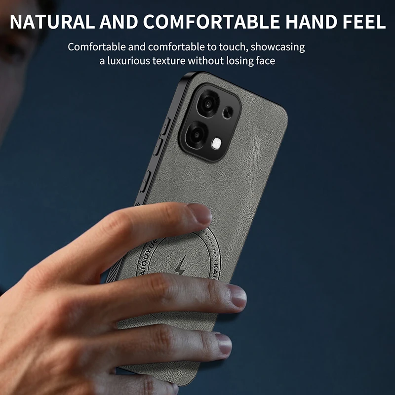 ل ممن لهم A6 برو 5G الغطاء الخلفي الجلد يشعر للصدمات كوكه الهاتف بو الجلود حالة لينة Fundas ل ممن لهم A6 برو